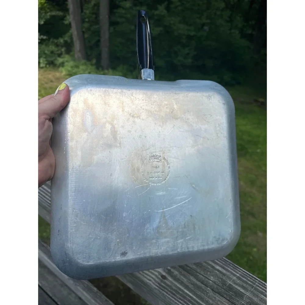 Regal Ware 4089 Square Griddle Pan 11 Inch Aluminum Non Stick Made USA Vintage